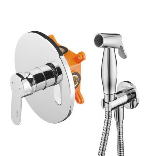 Гигиенический душ Swedbe Platta 5524 со смесителем хром